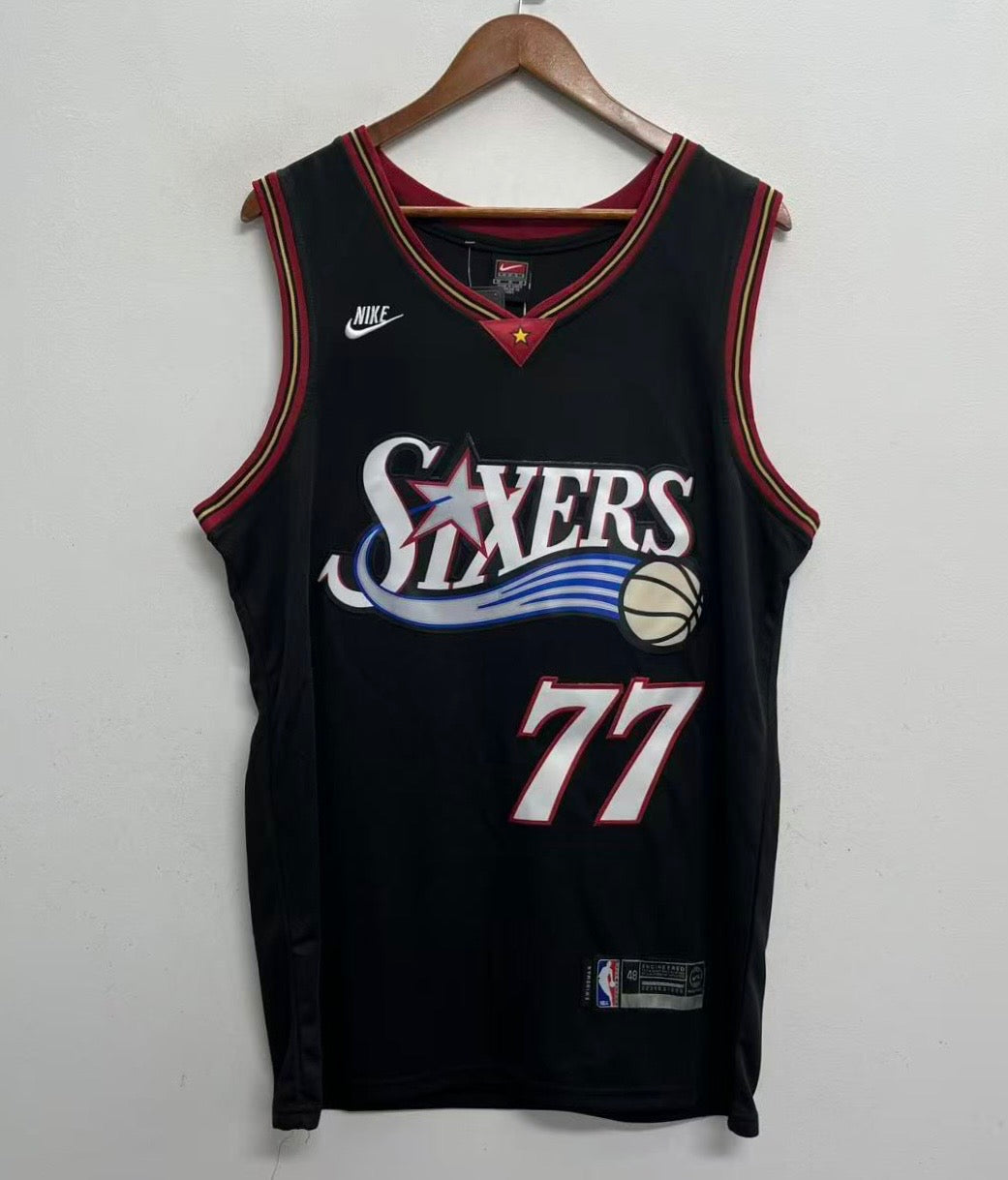 V. J. Edgecombe Philadelphia 76ers Official NBA Retro Jersey product image 2