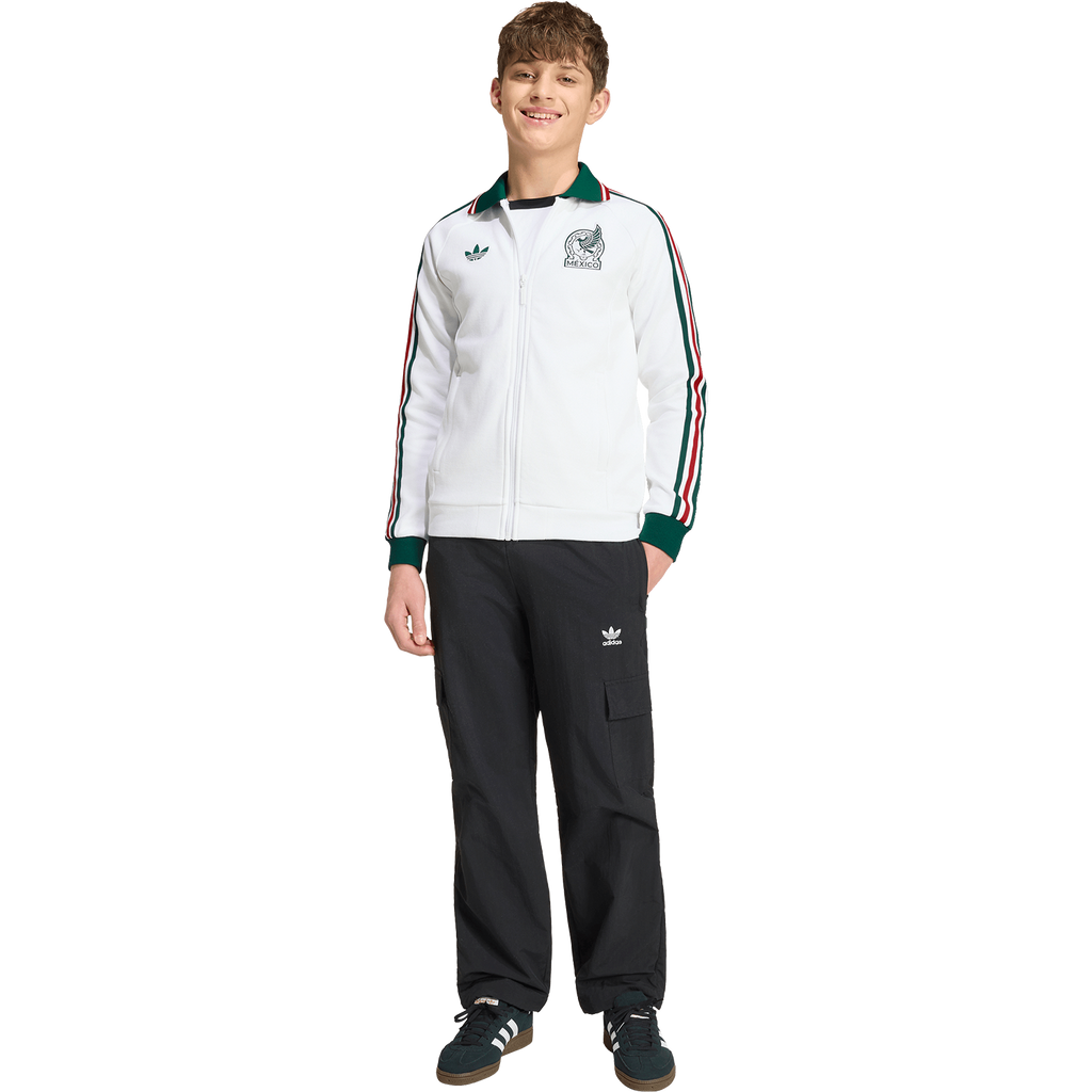 adidas Originals Youth Mexico Away Anthem Jacket product image 4, provided for visual reference and product detail review