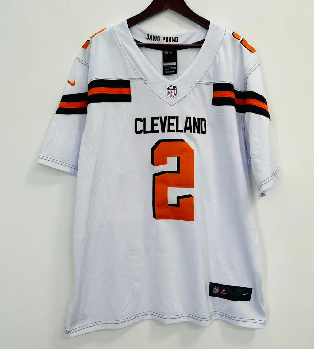 Johnny Manziel Cleveland Browns Official NFL NIKE Jersey product image 2
