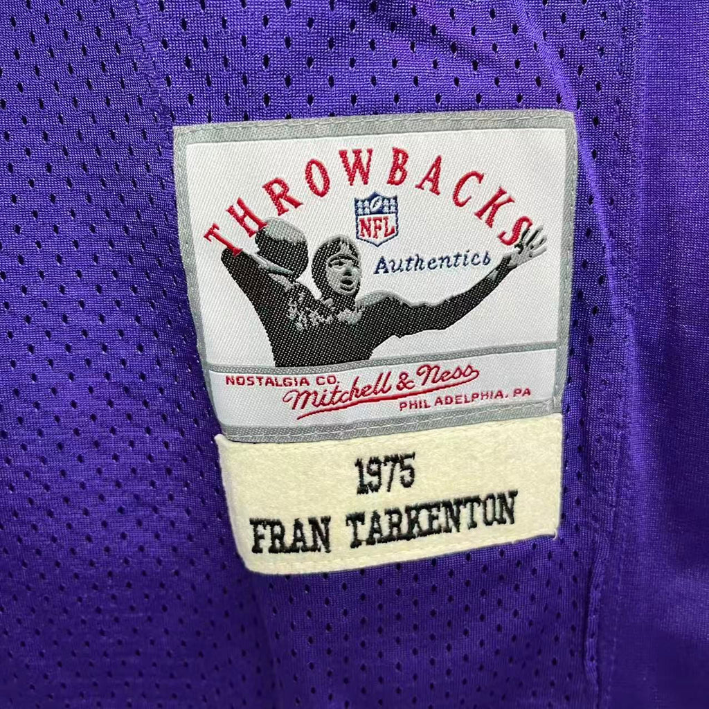 Fran Tarkenton 1975 Minnesota Vikings Official NFL Mitchell product image 3