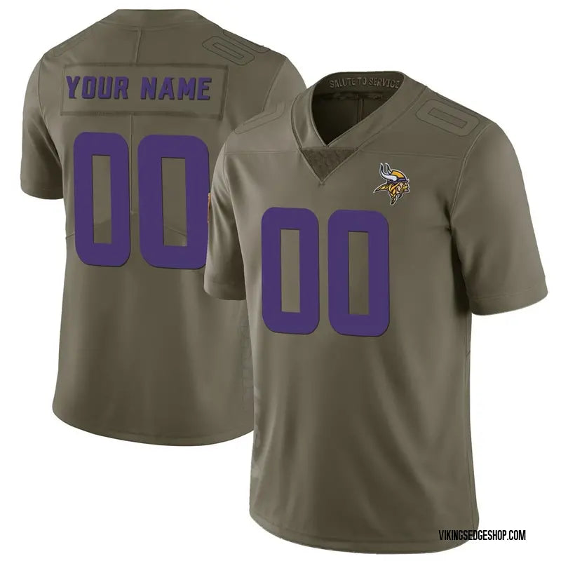 Minnesota Vikings Any Name & Number customized YOUTH KIDS product image 1