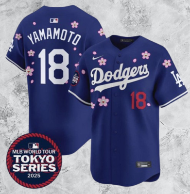 Yoshinobu Yamamoto Los Angeles Dodgers YOUTH KIDS Official product image 1