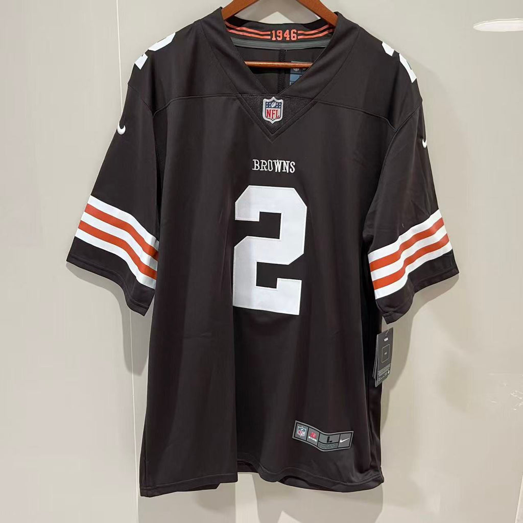 Johnny Manziel Cleveland Browns Official NFL NIKE Jersey product image 2