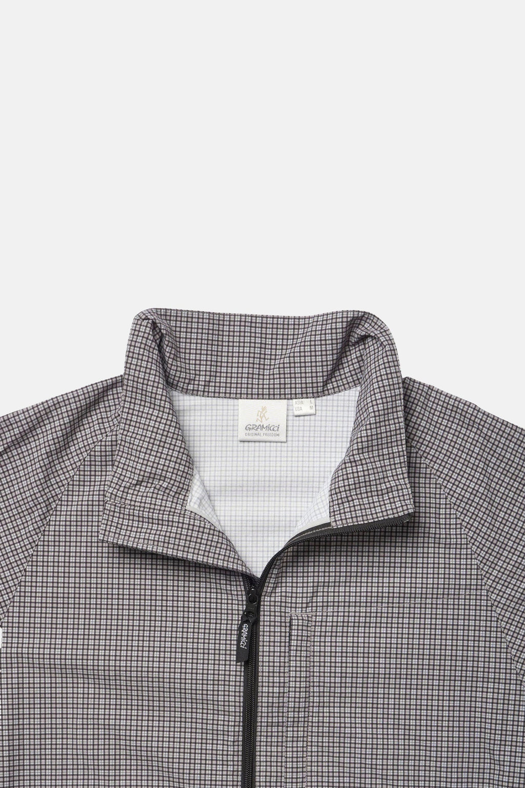 Mini Check Nylon Jacket product image 2, provided for visual reference and product detail review