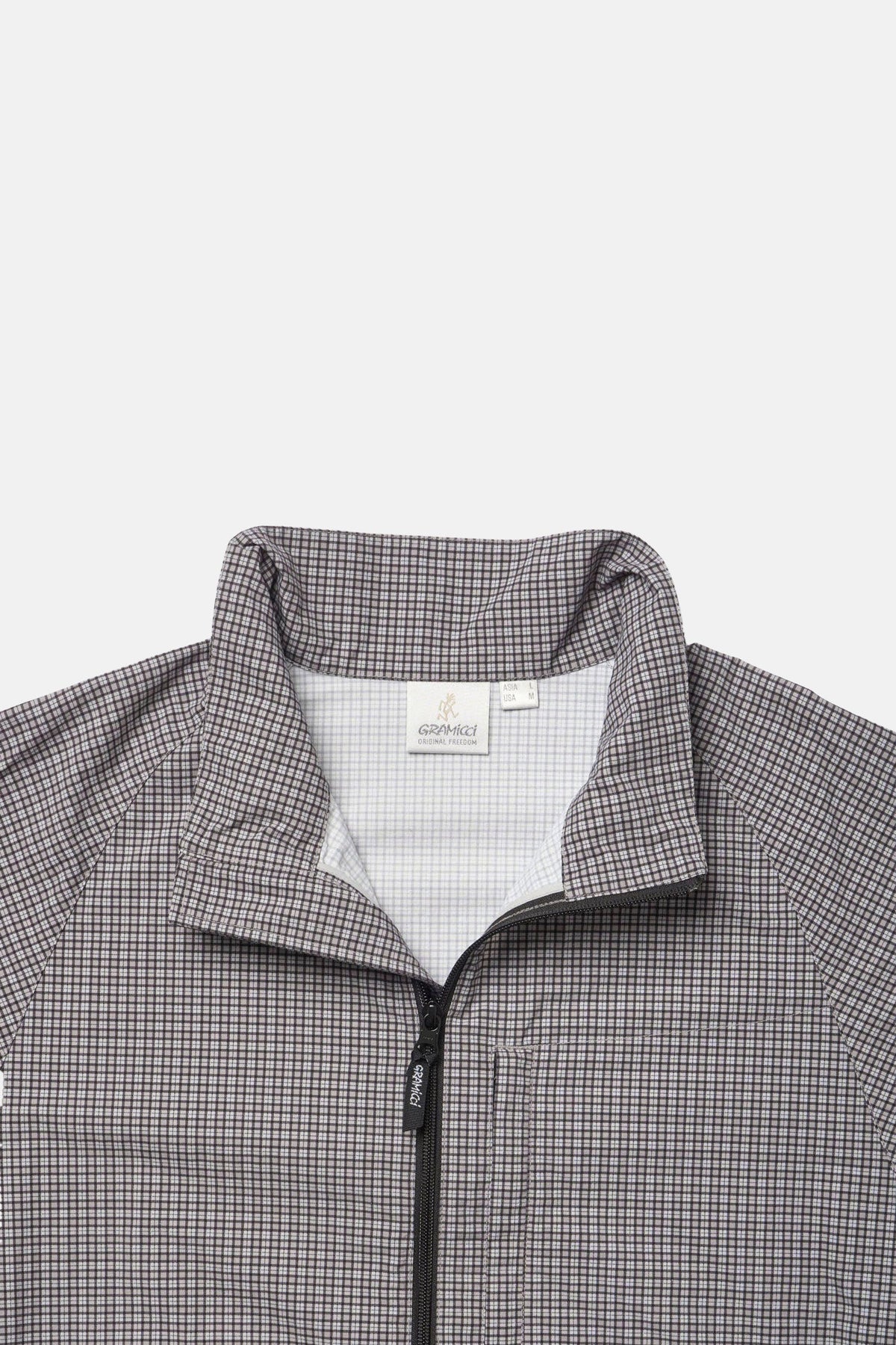 Mini Check Nylon Jacket product image 2, provided for visual reference and product detail review