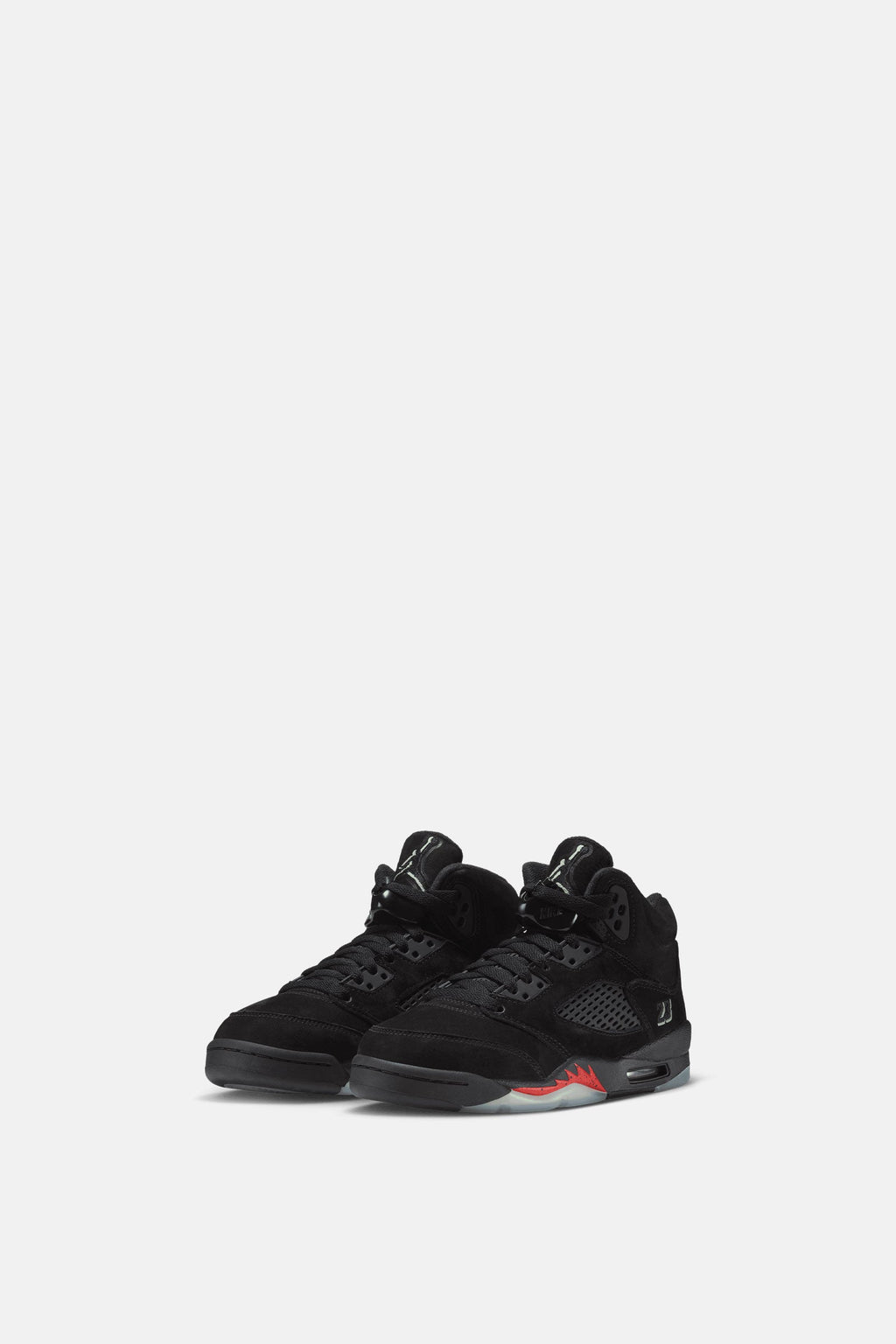 Air Jordan 5 Retro "Black Picante Red" (GS) product image 2, provided for visual reference and product detail review