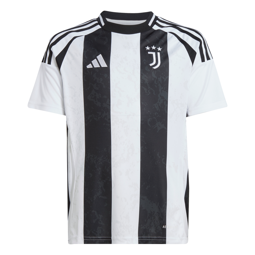 adidas Juventus 2024-25 Youth Home Stadium Jersey product image 1, provided for visual reference and product detail review