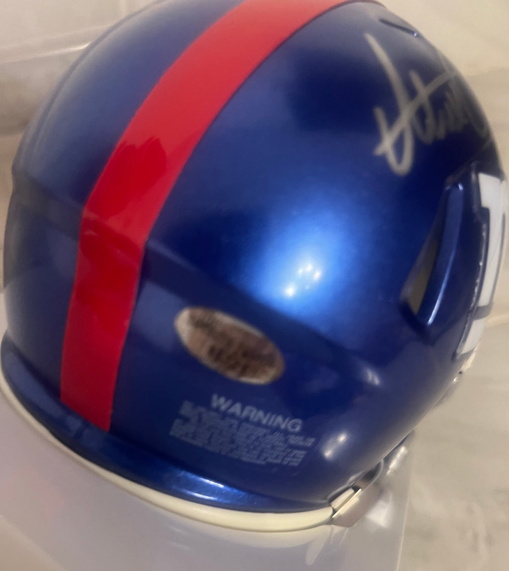 Abdul Carter Autographed New York Giants Mini Helmet with product image 4