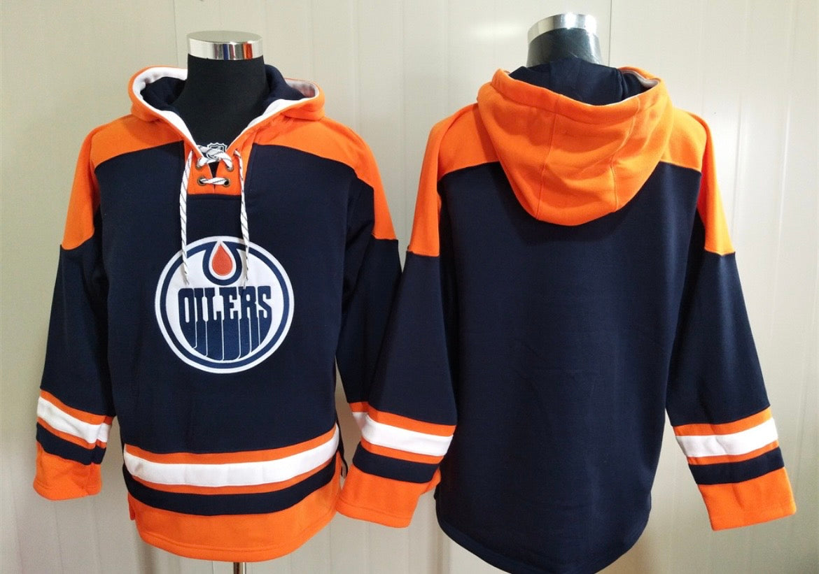 Edmonton Oilers official NHL heavyweight hoodie product image 1