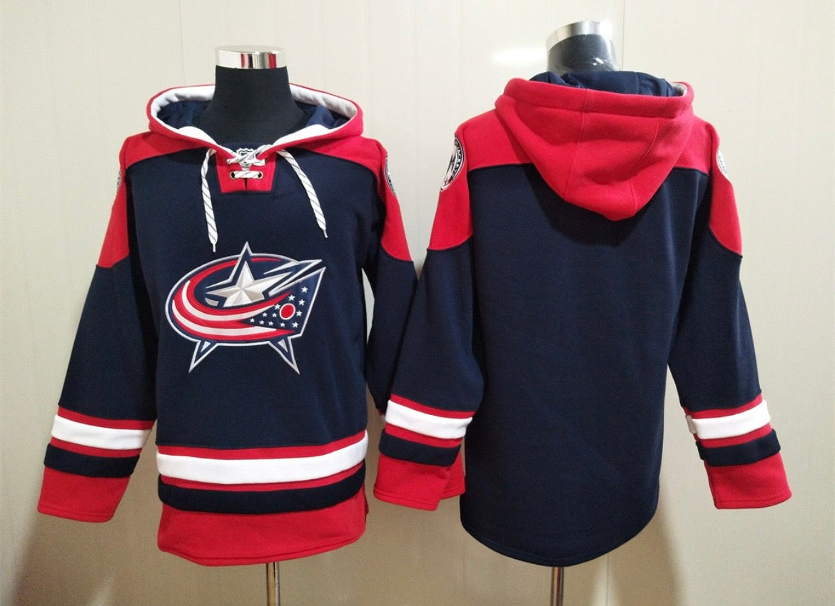 Columbus Blue Jackets official NHL heavyweight hoodie product image 1