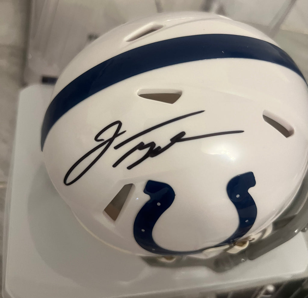Jonathan Taylor Autographed Indianapolis Colts Mini Helmet product image 2