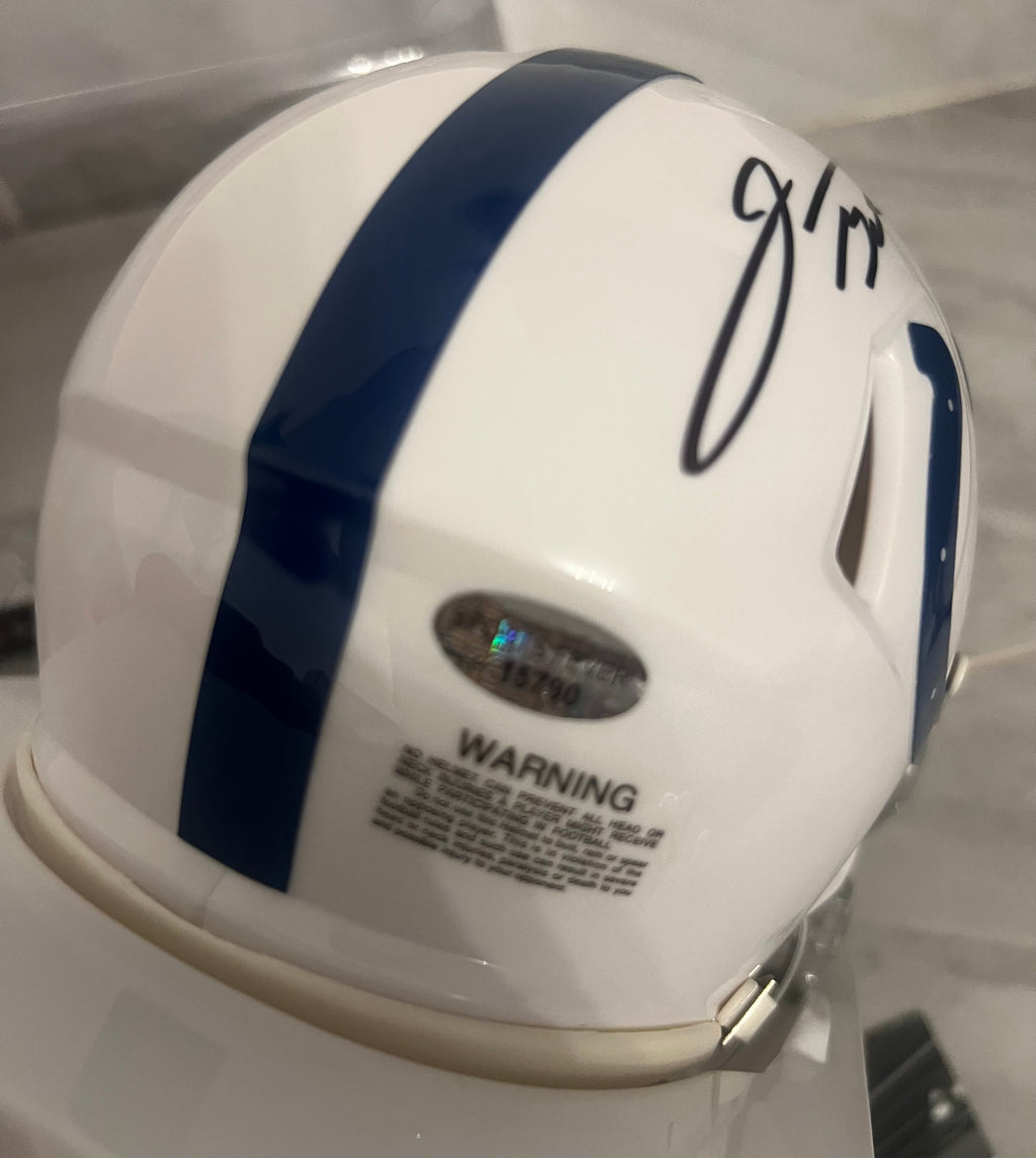 Jonathan Taylor Autographed Indianapolis Colts Mini Helmet product image 3