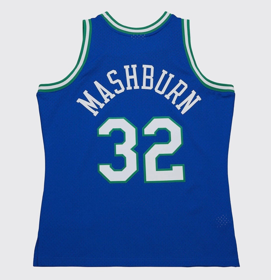Jamal Mashburn Dallas Mavericks Official NBA Adidas Jersey product image 1