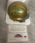 Joe Montana Autographed Notre Dame Mini Helmet with COA product image 1