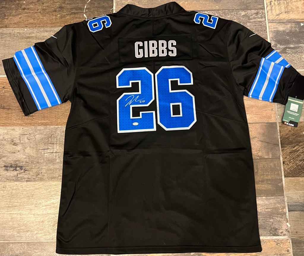 Jahmyr Gibbs Autographed Detroit Lions Jersey with COA & product image 1