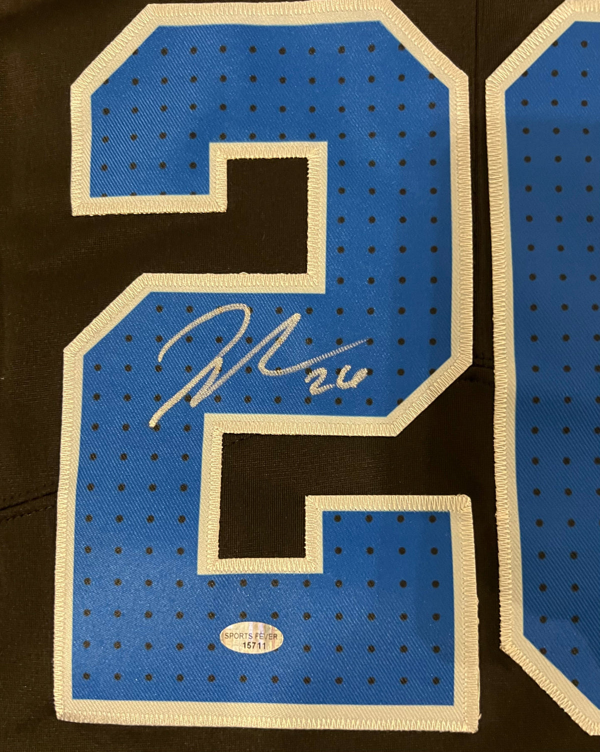 Jahmyr Gibbs Autographed Detroit Lions Jersey with COA & product image 2