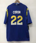 Blake Corum YOUTH KIDS Los Angeles Rams Official NFL Jersey product image 1