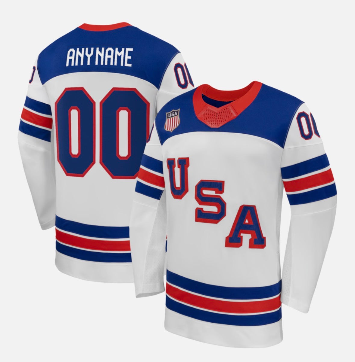 Any name & number customized YOUTH KIDS 2026 Team USA product image 1