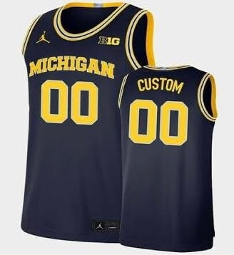 Any Name & Number YOUTH KIDS Sizes Michigan Wolverines product image 1