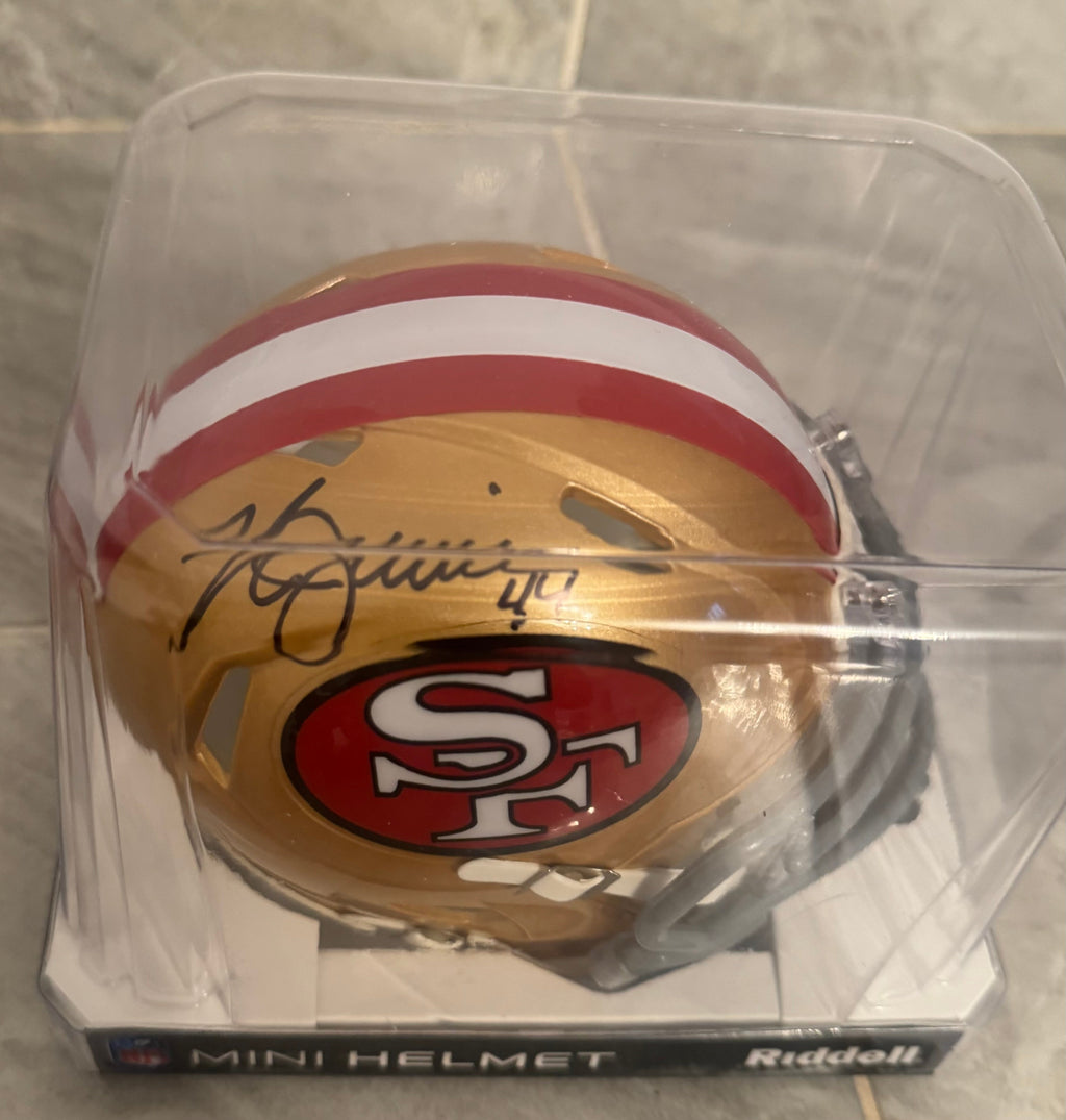 Kyle Juszczyk Autographed San Francisco 49ers Mini Helmet product image 4