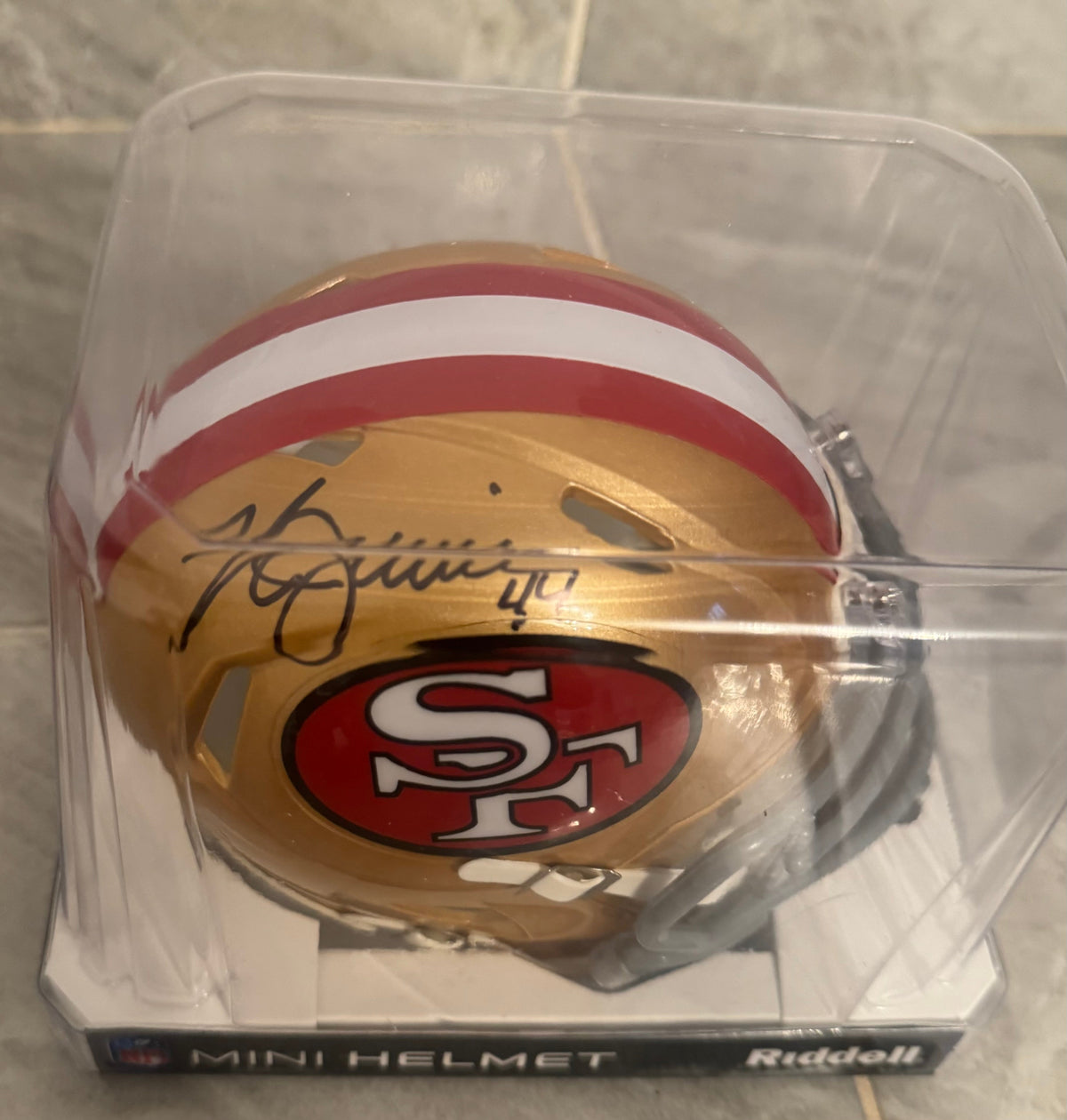 Kyle Juszczyk Autographed San Francisco 49ers Mini Helmet product image 4