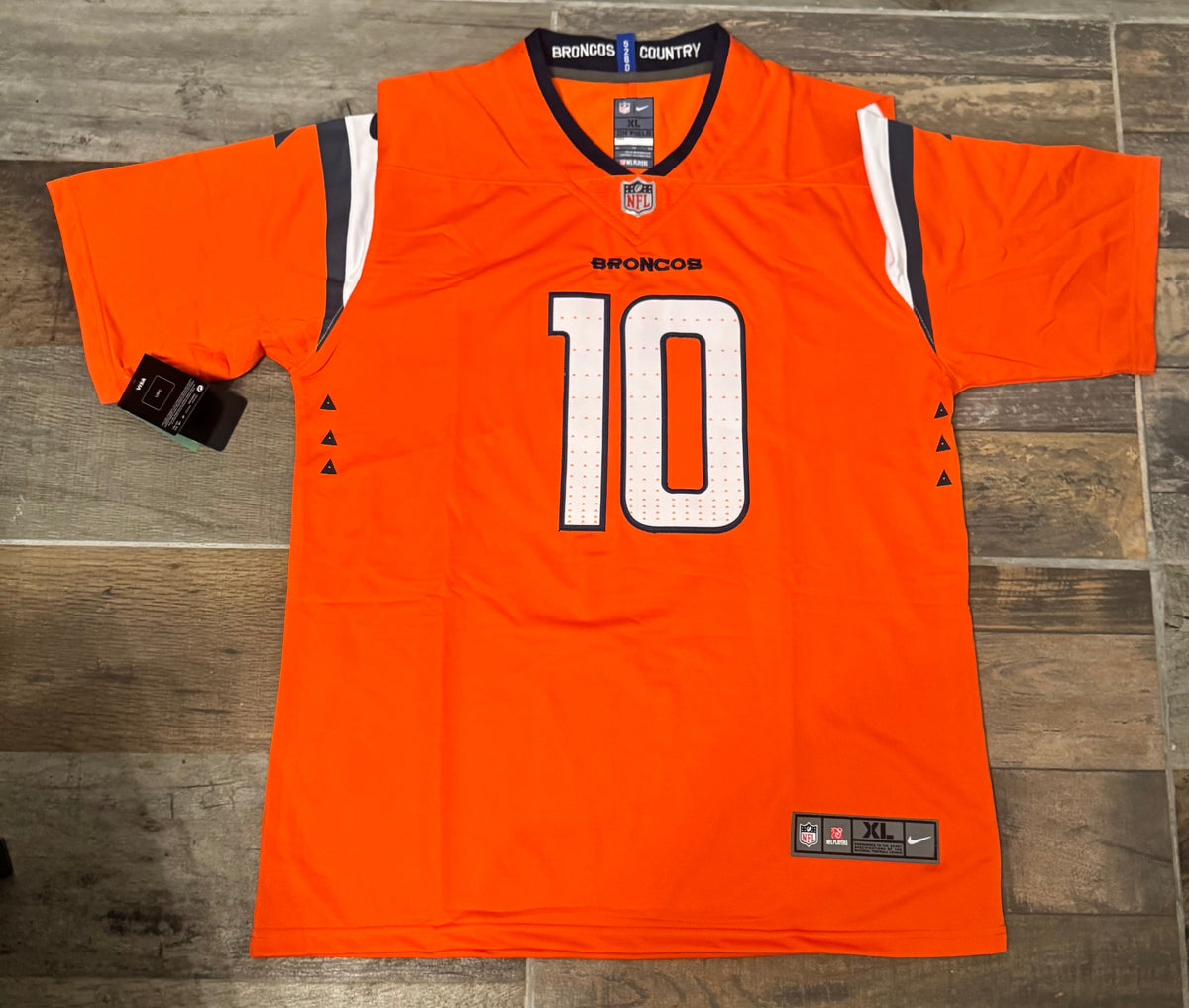 Bo Nix autographed Denver Broncos jersey COA & Photo signing product image 3