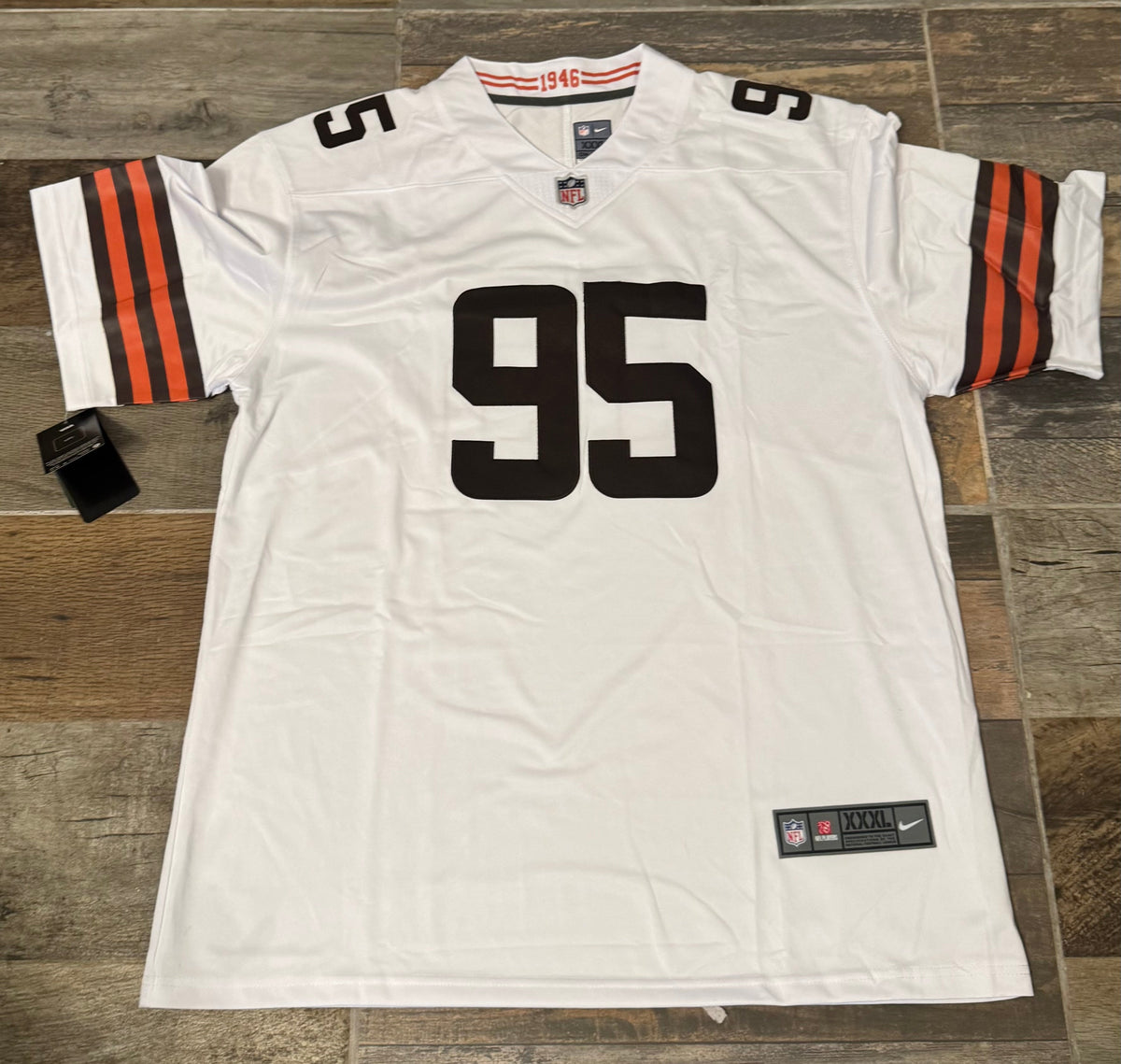 Myles Garrett autographed Cleveland Browns jersey COA & product image 3