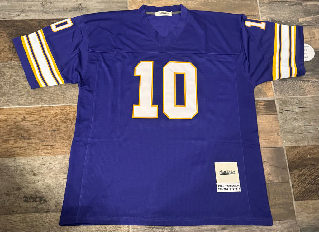 Fran Tarkenton Minnesota Vikings autographed jersey COA & product image 5