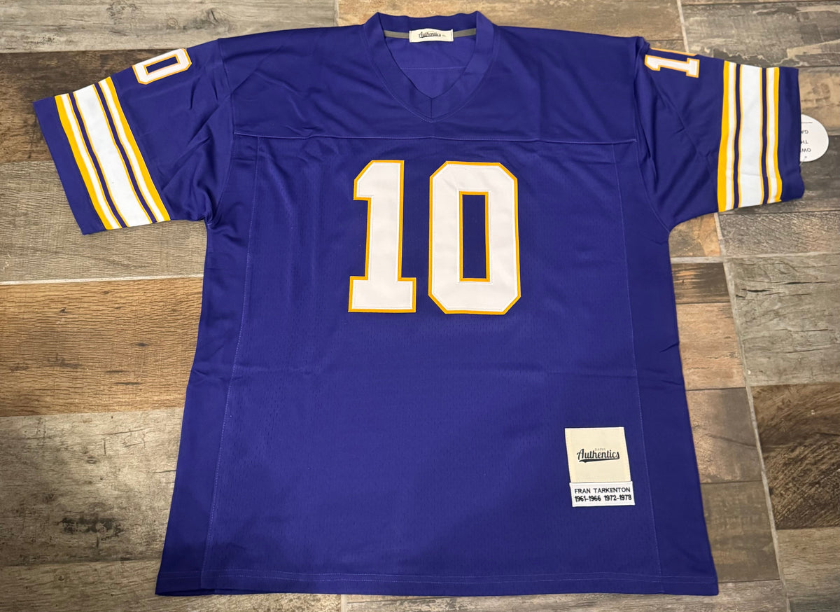 Fran Tarkenton Minnesota Vikings autographed jersey COA & product image 5