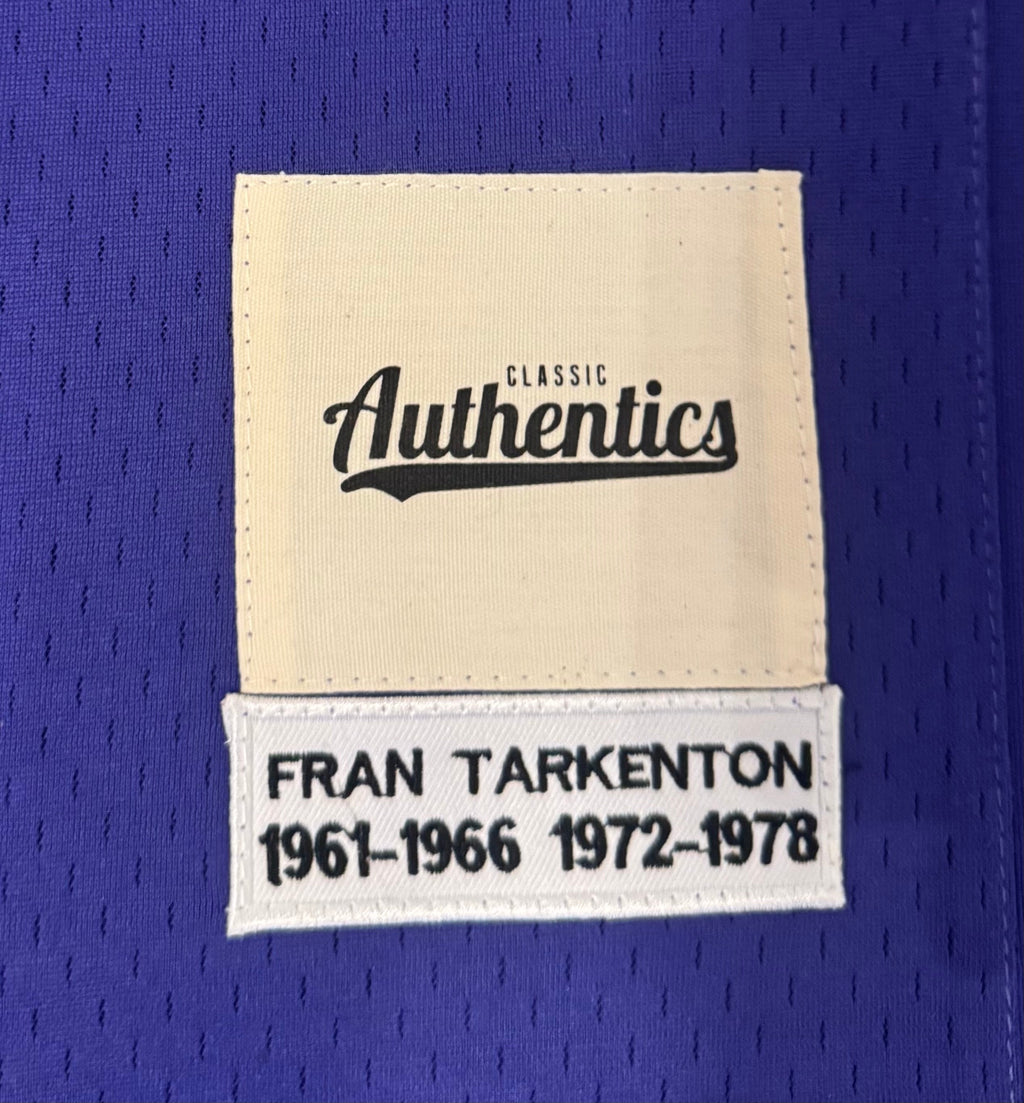 Fran Tarkenton Minnesota Vikings autographed jersey COA & product image 4