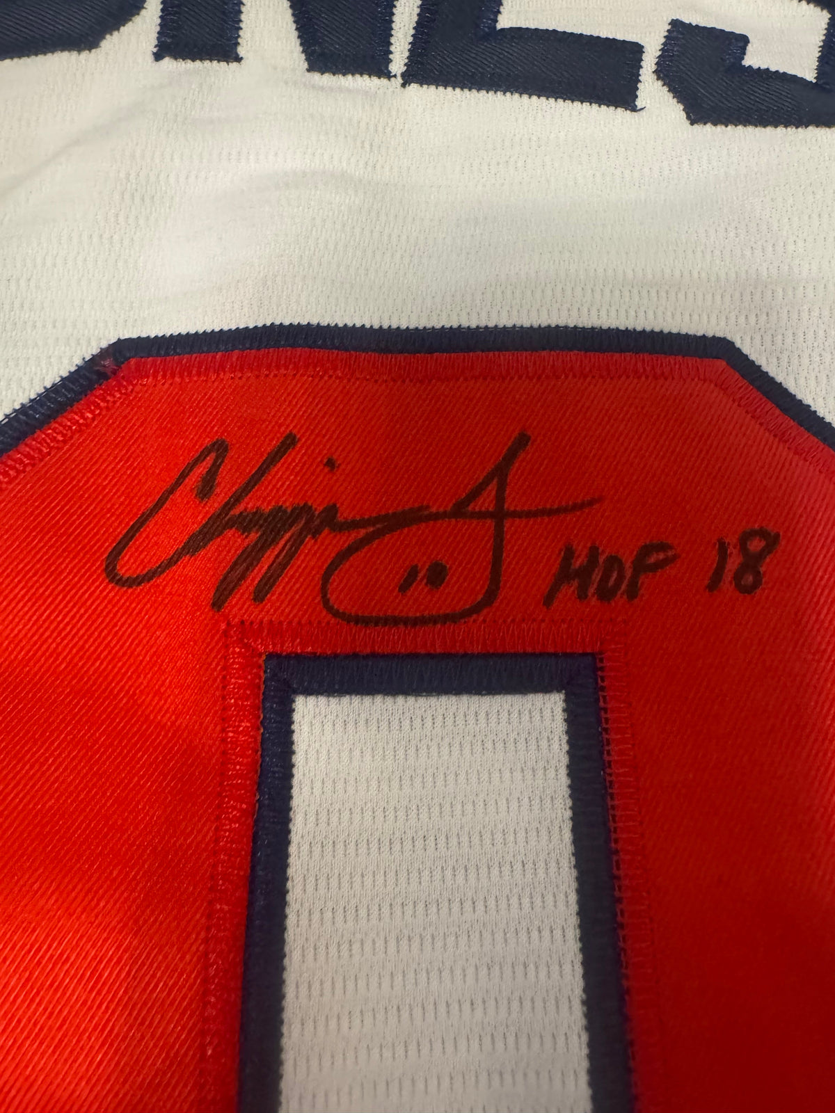 Chipper Jones Atlanta Braves autographed jersey COA photo product image 3