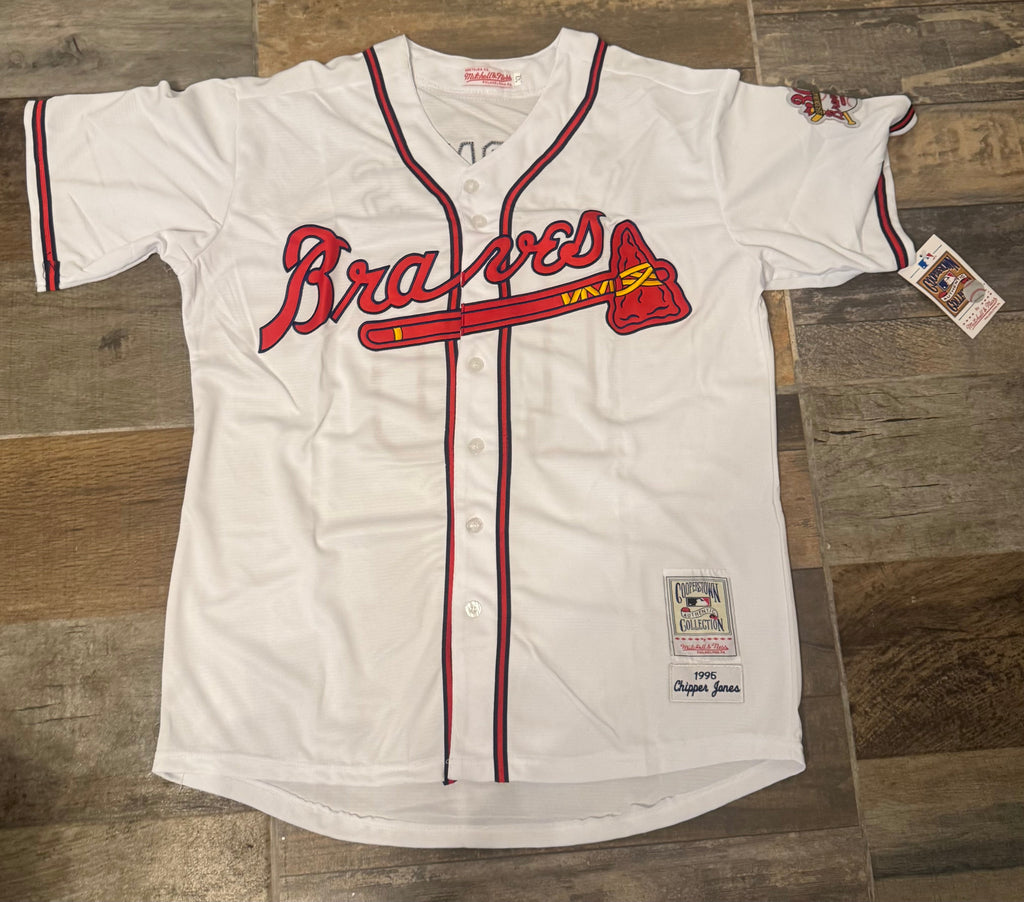 Chipper Jones Atlanta Braves autographed jersey COA photo product image 4