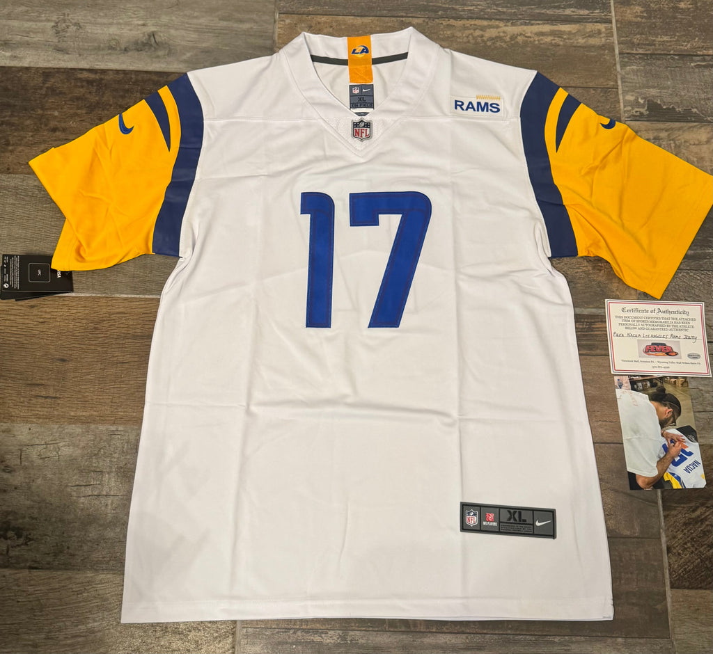 Puka Nacua Los Angeles Rams autographed jersey COA photo product image 4