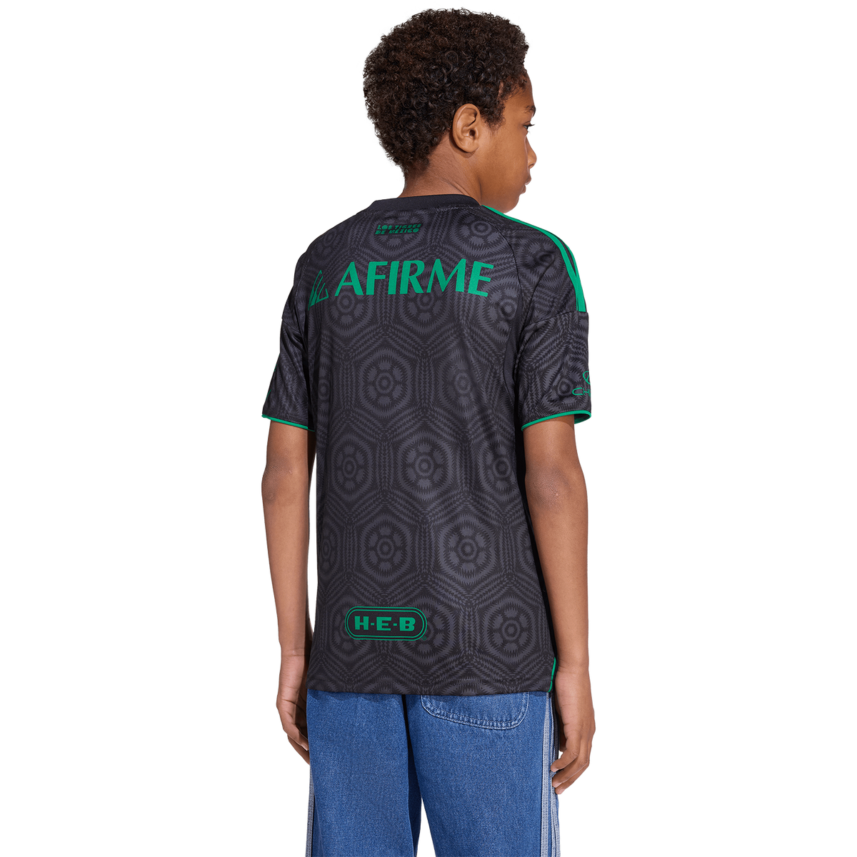 adidas Tigres 2025-26 Youth 3rd Stadium Jersey product image 4, provided for visual reference and product detail review