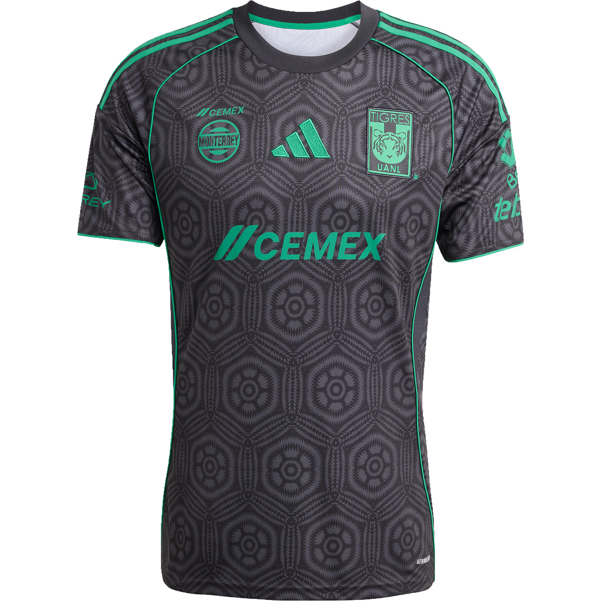 adidas Tigres 2025-26 Men 3rd Stadium Jersey product image 1, provided for visual reference and product detail review
