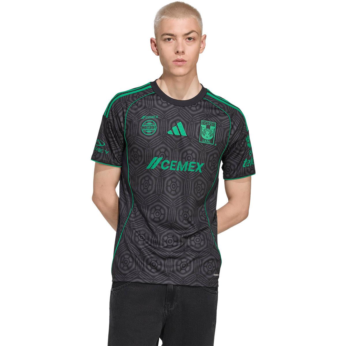 adidas Tigres 2025-26 Men 3rd Stadium Jersey product image 3, provided for visual reference and product detail review