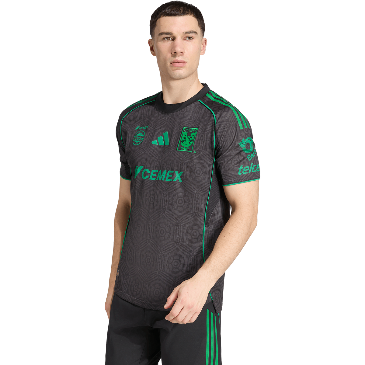 adidas Tigres 2025-26 Men 3rd Authentic Match Jersey product image 3, provided for visual reference and product detail review