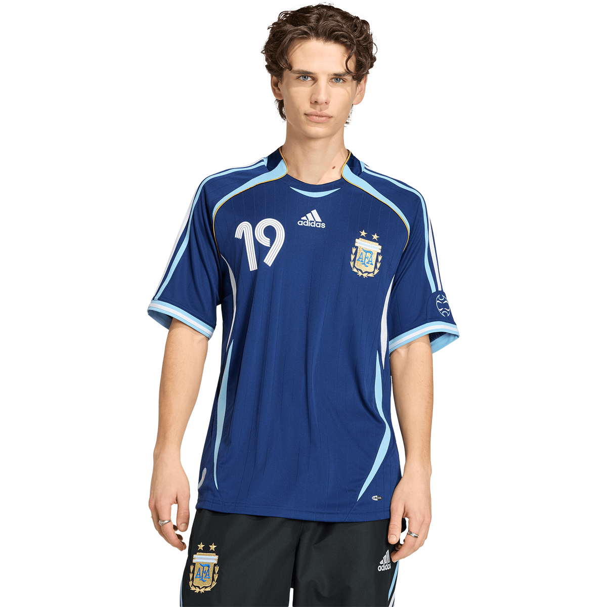 adidas Argentina 2006 Men Away Messi 19 Jersey product image 3, provided for visual reference and product detail review