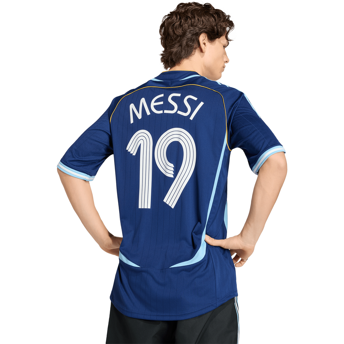adidas Argentina 2006 Men Away Messi 19 Jersey product image 4, provided for visual reference and product detail review