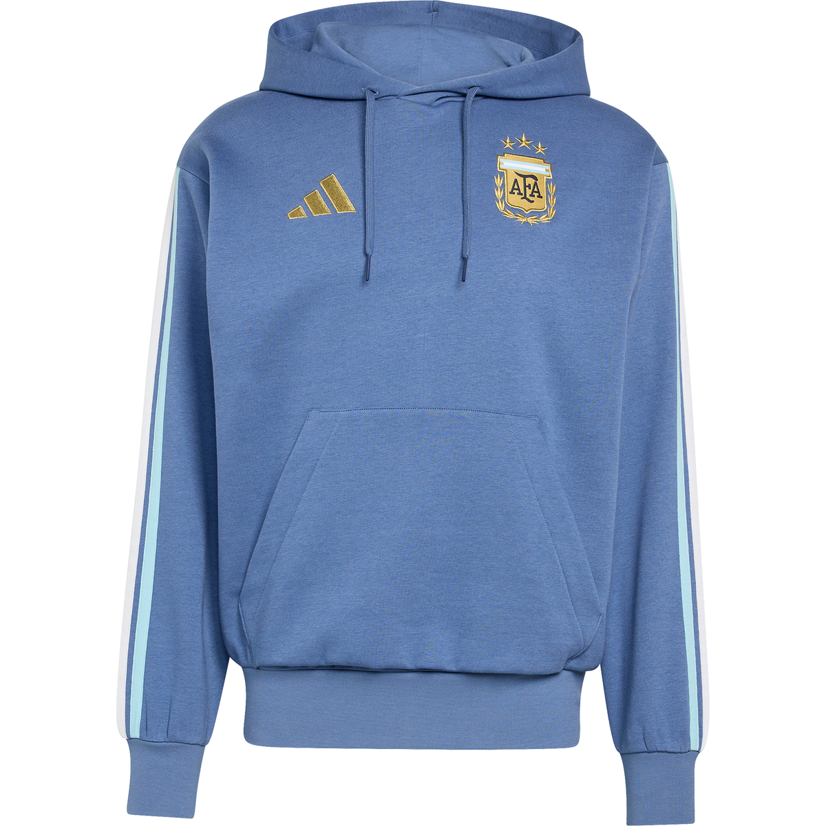 adidas Argentina Men’s DNA Fleece Hoodie product image 1, provided for visual reference and product detail review