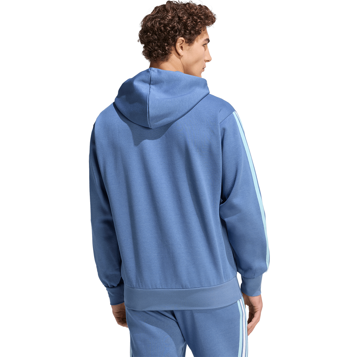 adidas Argentina Men’s DNA Fleece Hoodie product image 3, provided for visual reference and product detail review