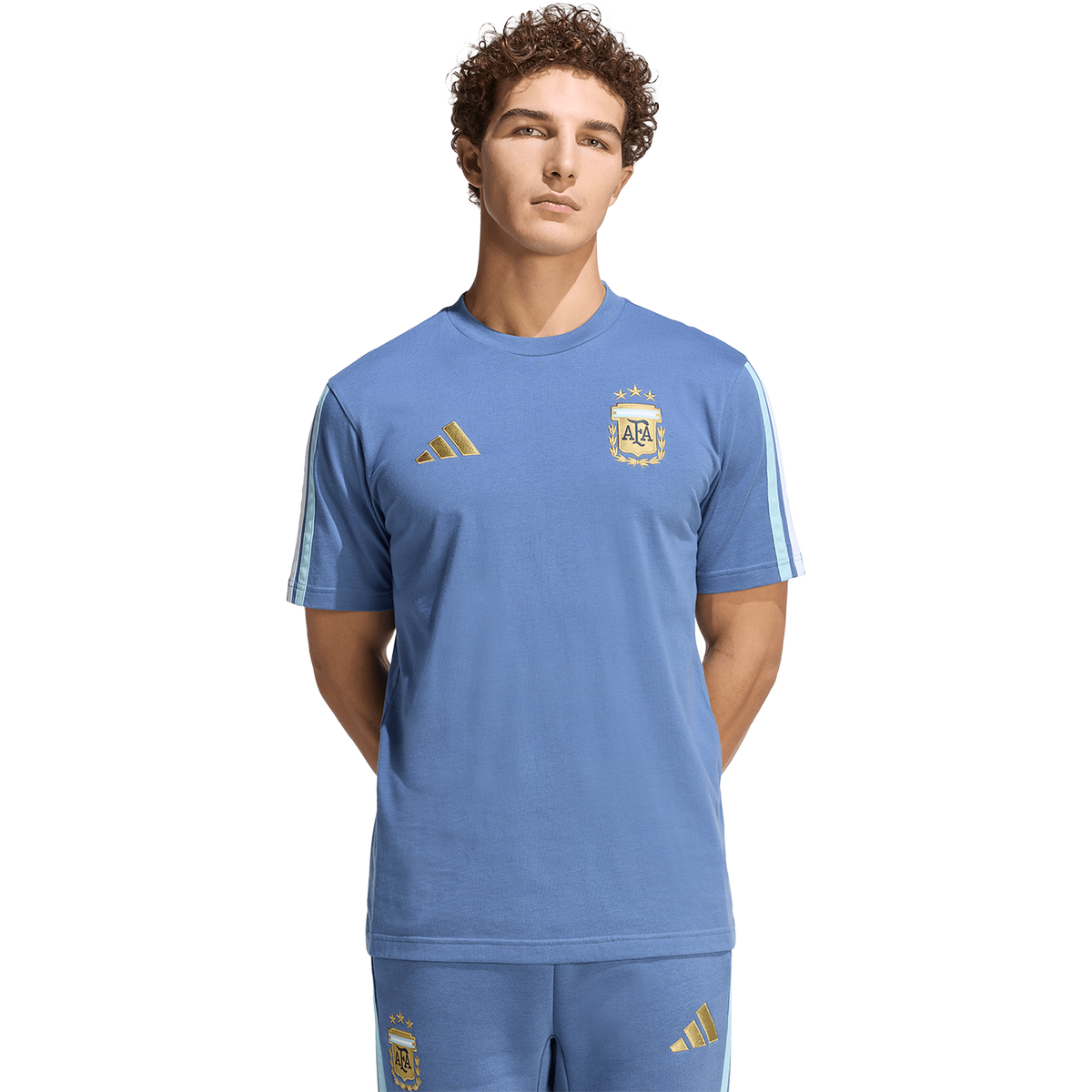 adidas Argentina Men’s DNA T-Shirt product image 2, provided for visual reference and product detail review