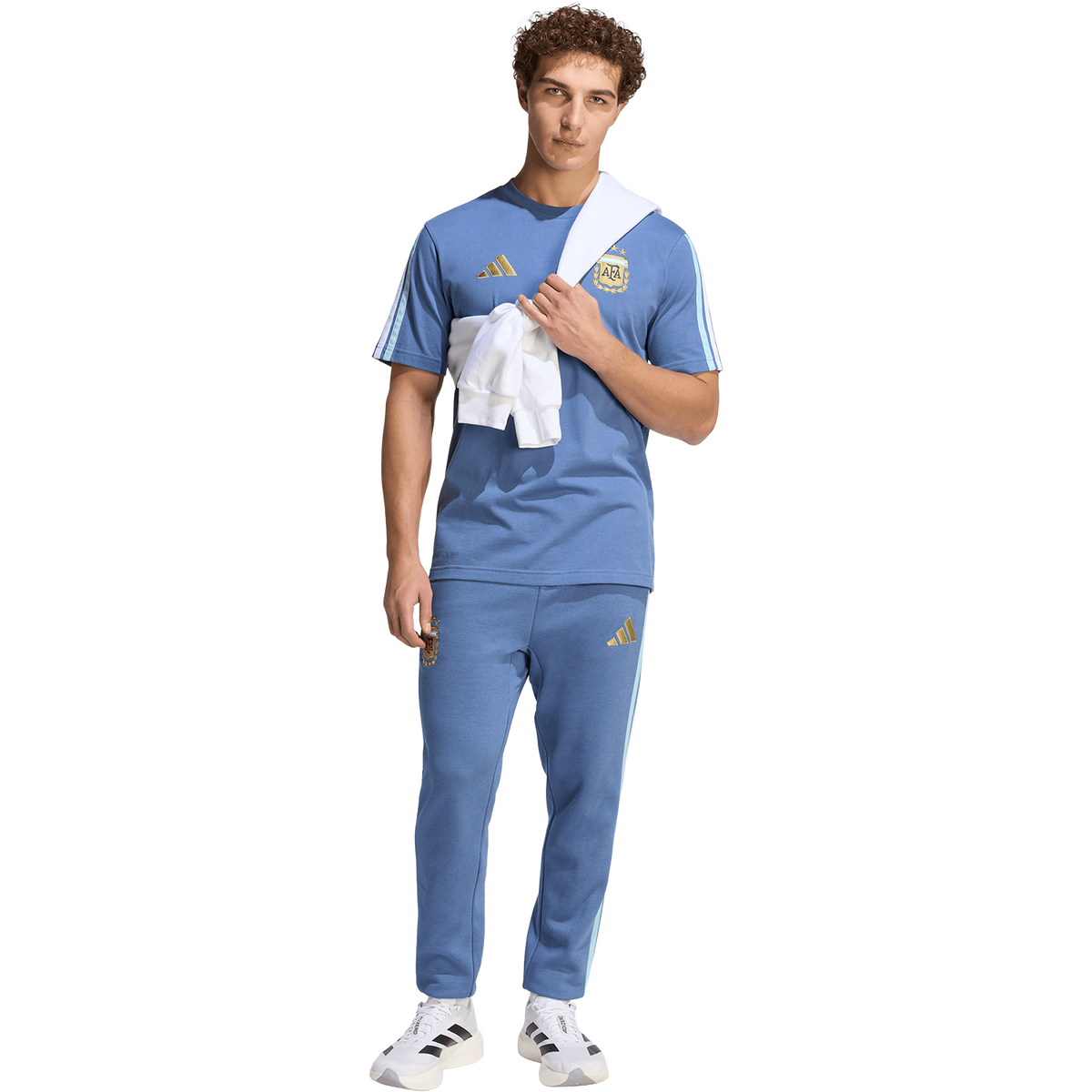 adidas Argentina Men’s DNA T-Shirt product image 4, provided for visual reference and product detail review