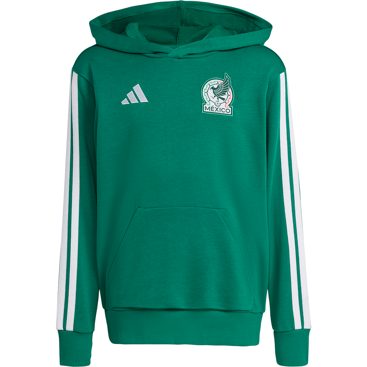 adidas Mexico Youth DNA Hoodie product image 1, provided for visual reference and product detail review