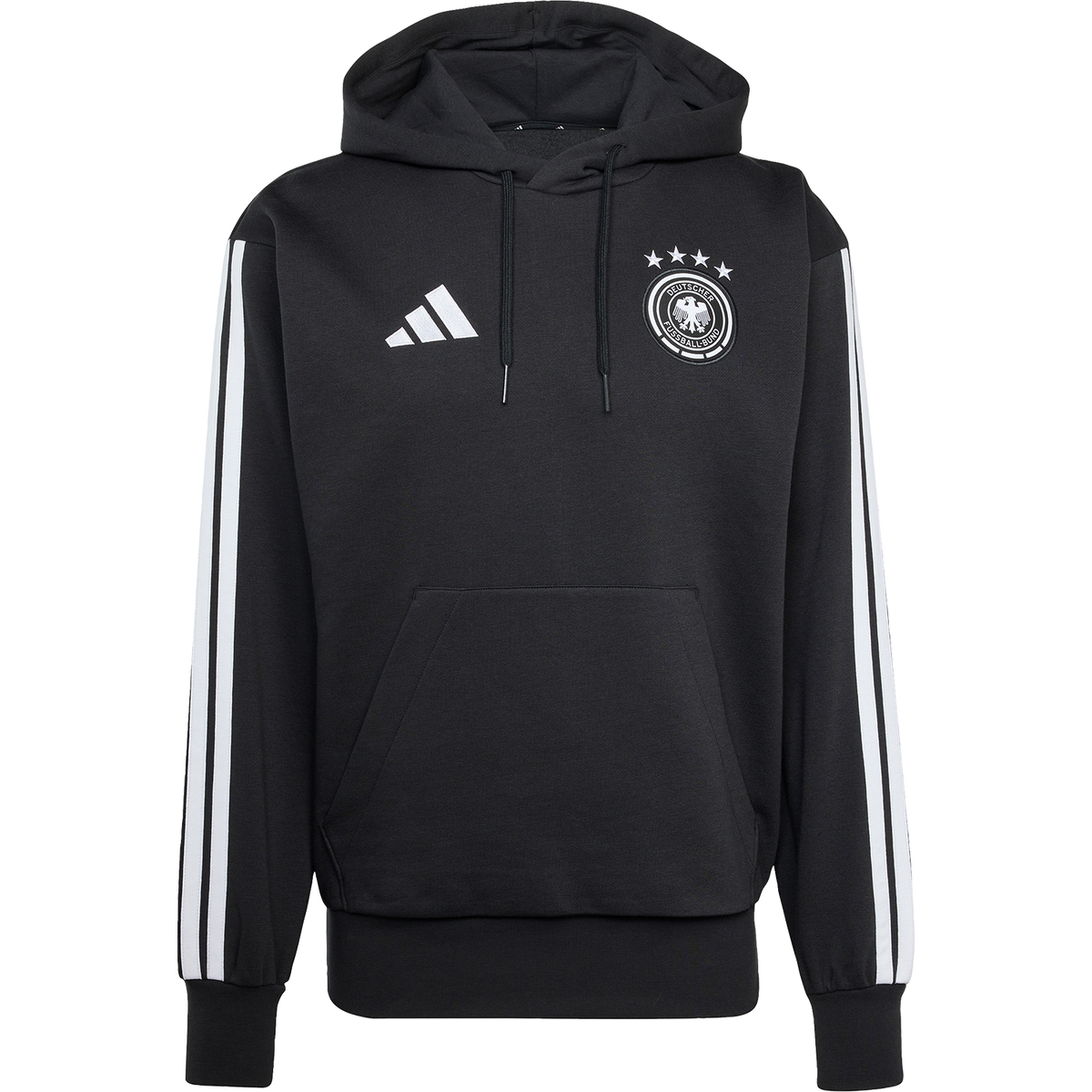 adidas Germany DNA Fleece Hoodie product image 1, provided for visual reference and product detail review