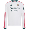 adidas Real Madrid 2026-27 Youth Home Long Sleeve Jersey product image 1, provided for visual reference and product detail