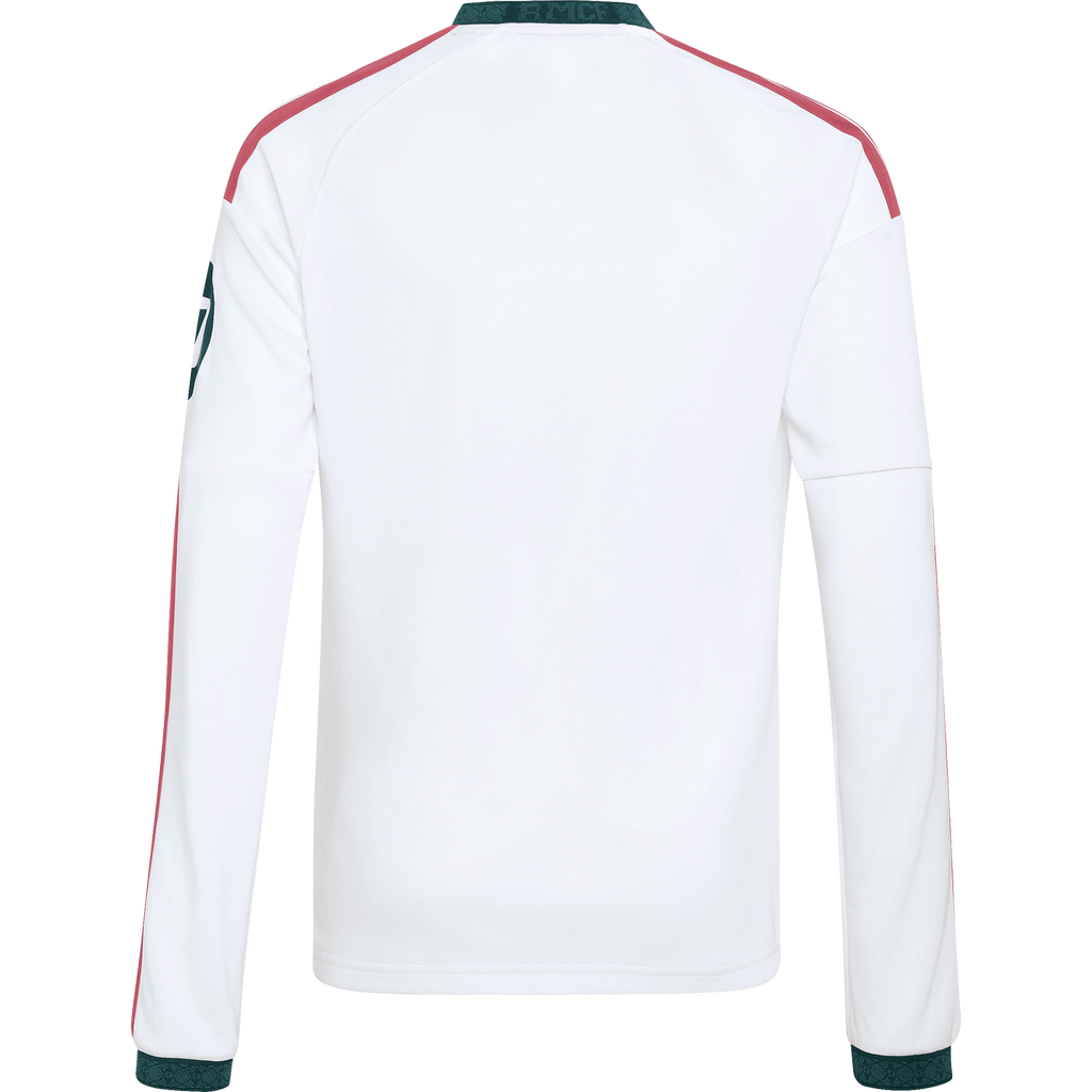 adidas Real Madrid 2026-27 Youth Home Long Sleeve Jersey product image 2, provided for visual reference and product detail