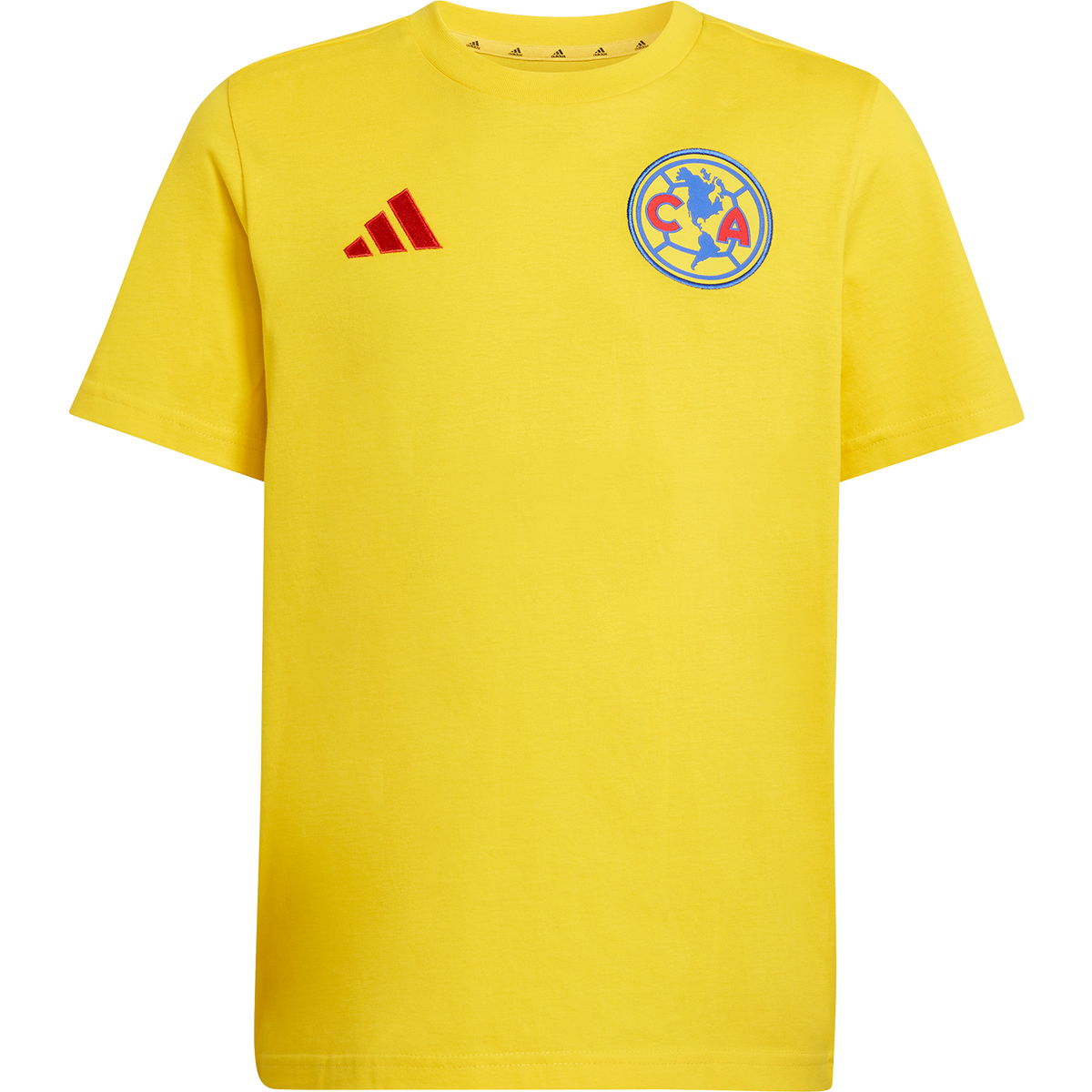 adidas Club America Youth T-Shirt product image 1, provided for visual reference and product detail review