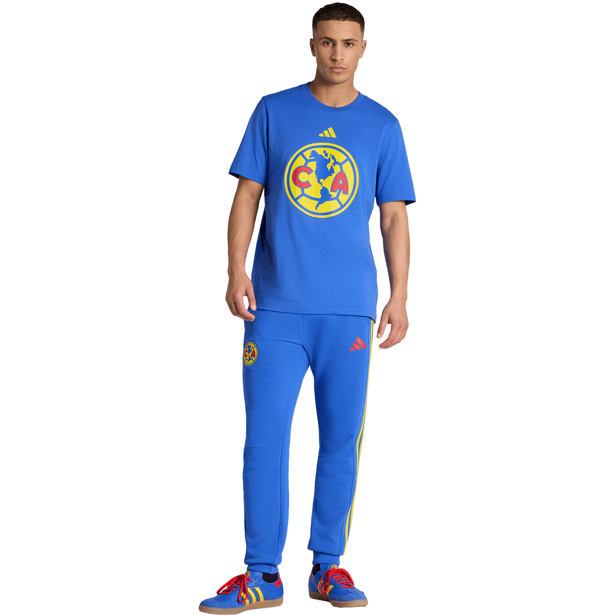 adidas Club America Men DNA Graphic T-Shirt product image 5, provided for visual reference and product detail review