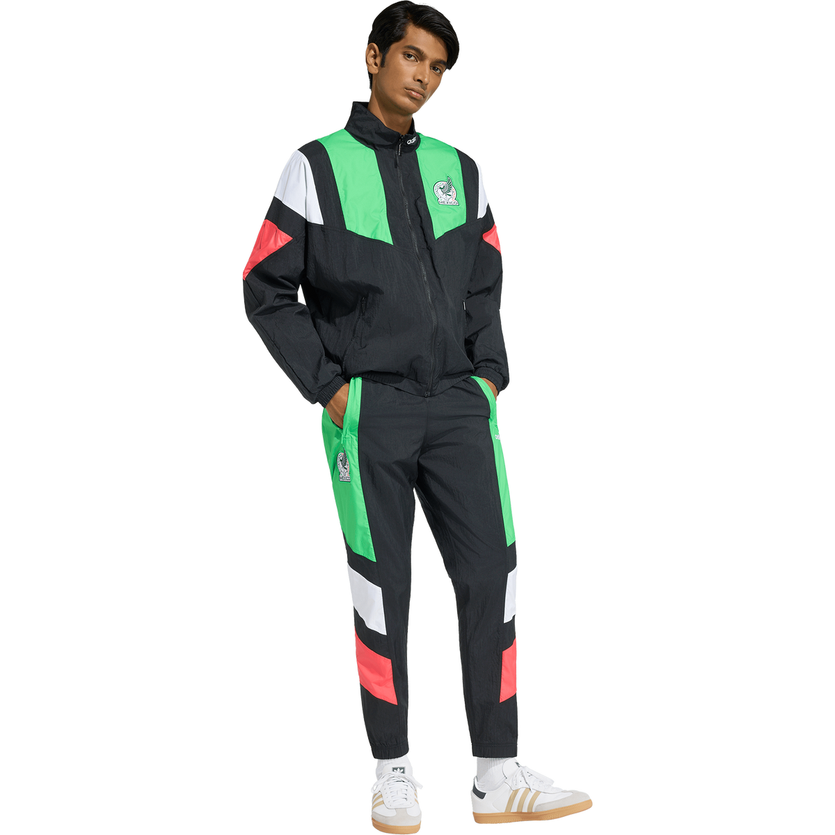 adidas Men Mexico EQT Track Jacket product image 4, provided for visual reference and product detail review